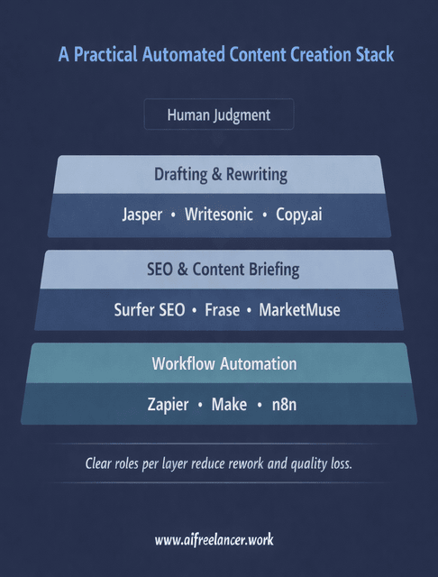 practical content creation stack