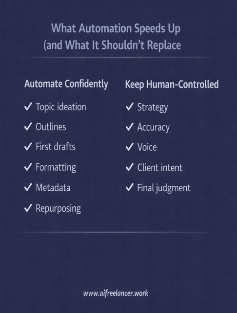 what automation speeds up