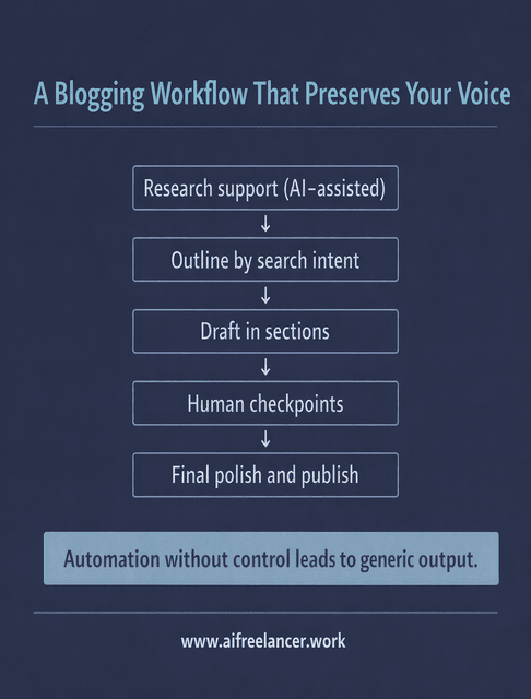 blogging workflow