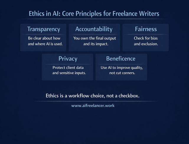 core principles for freelance writers