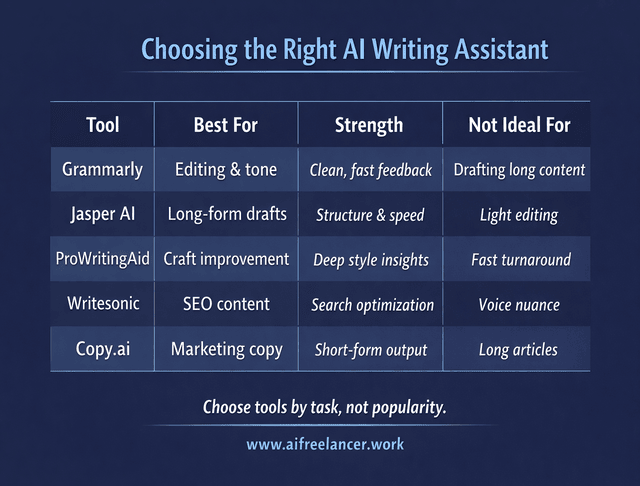 ai writing assistants