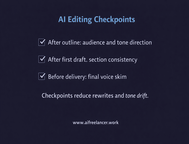 editing checkpoints