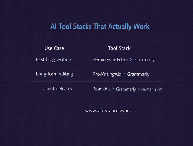 tools stacks that actually work
