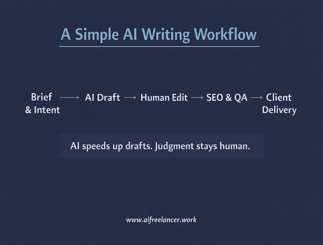 ai writing workflow