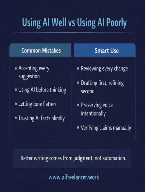 best practices in ai writing