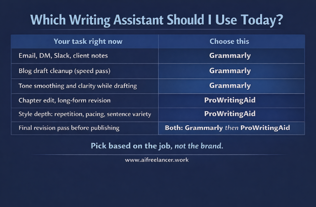 best writing assistant