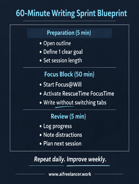 writing sprint blueprint