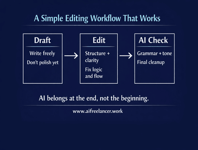 simple editing workflow