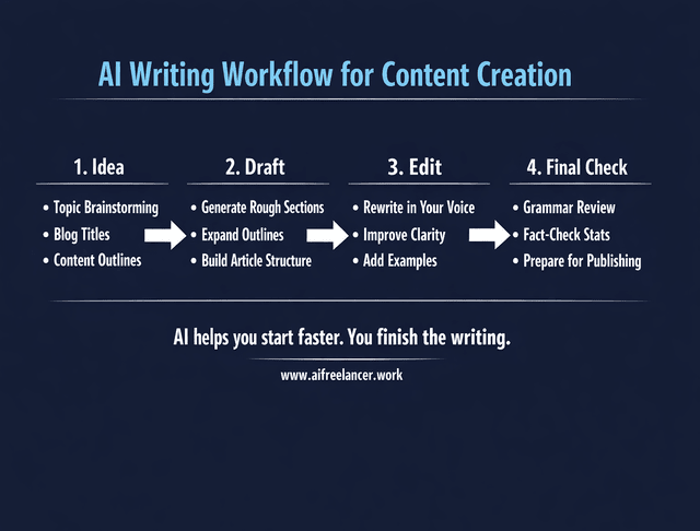 ai writing workflow