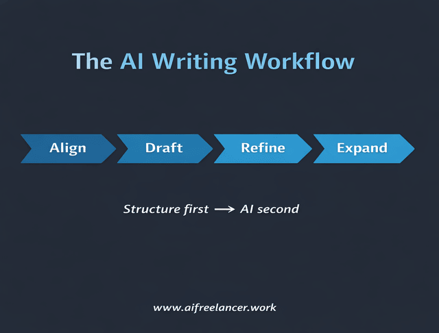 ai writing workflow