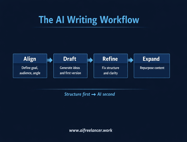 ai writing workflow