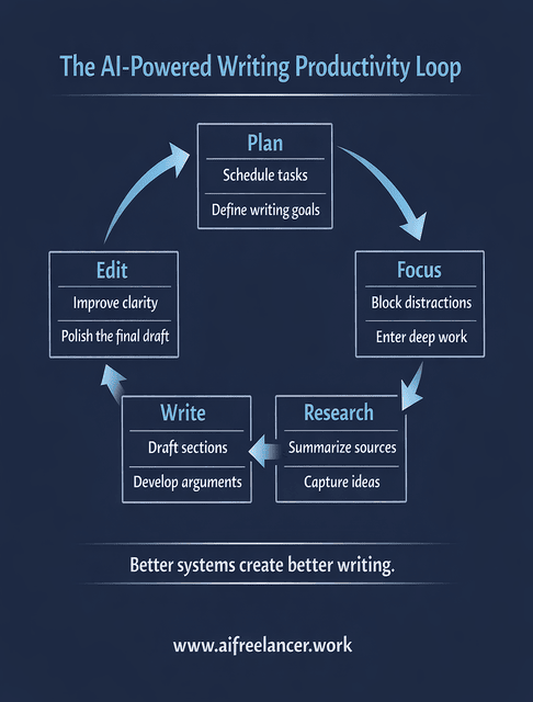 ai-powered writing productivity loop