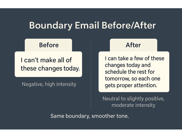sentiment analysis boundary email