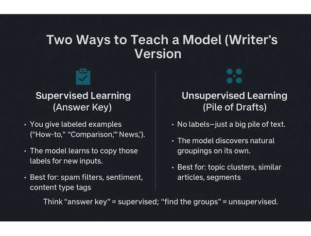 supervised unsupervised model