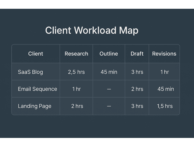 machine learning workload map