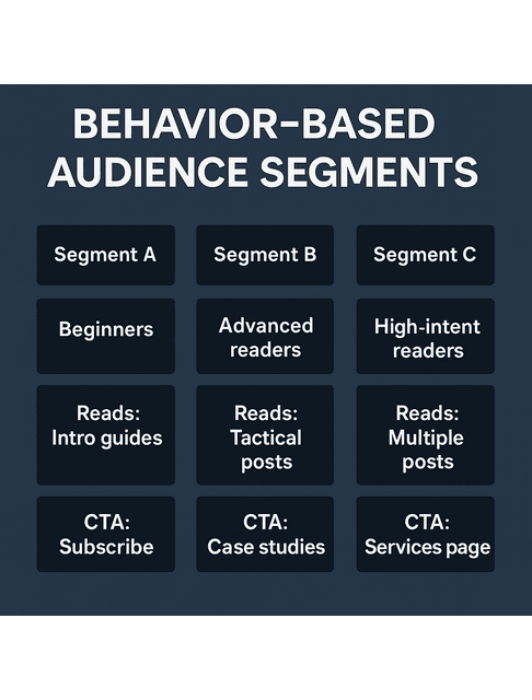 behavior-based audience segments