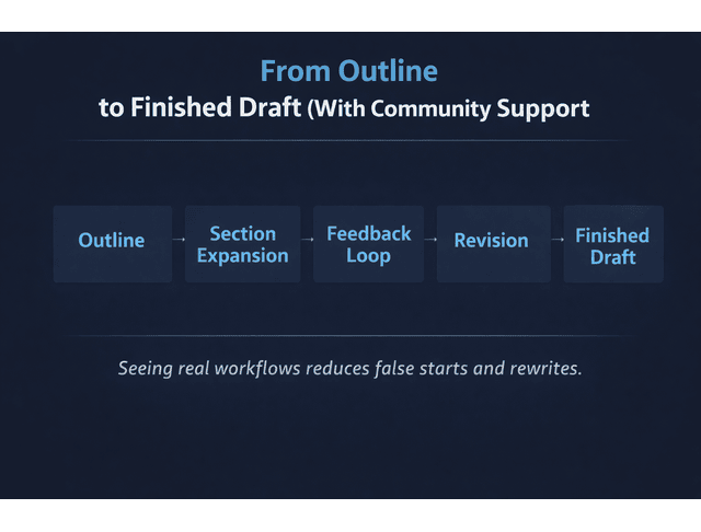 outline to finished draft