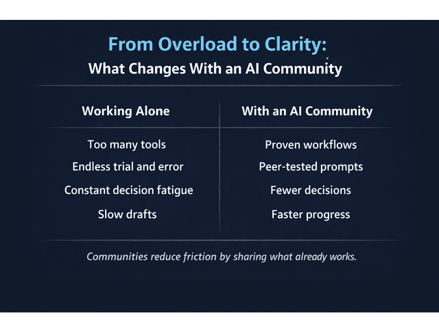 changes with an ai community