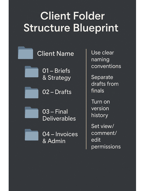 client folder structure blueprint