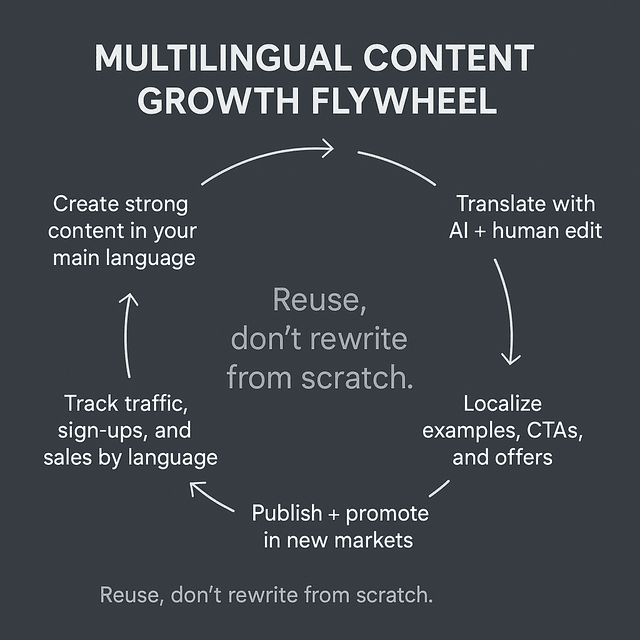 ai translation tools flywheel