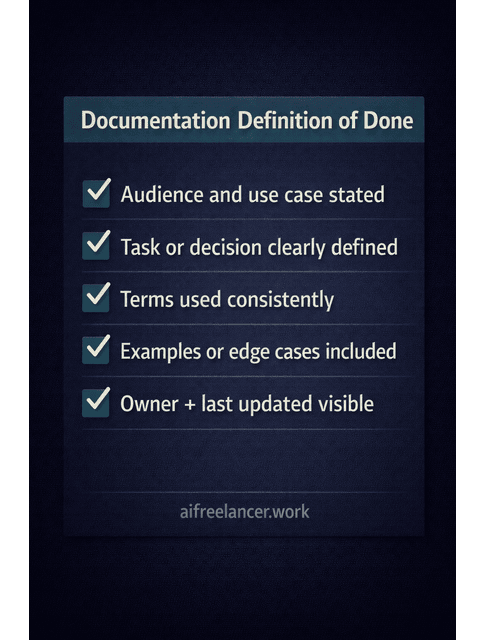 technical writing workshop