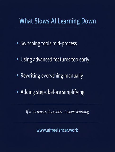 how to learn ai faster