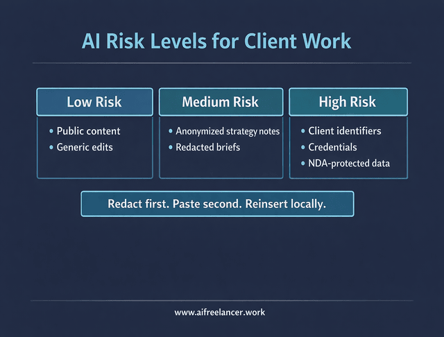 ai risk levels for client work