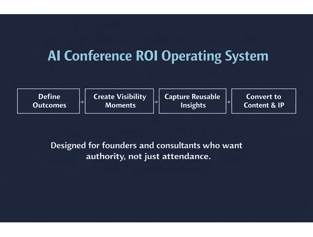 ai conference ROI
