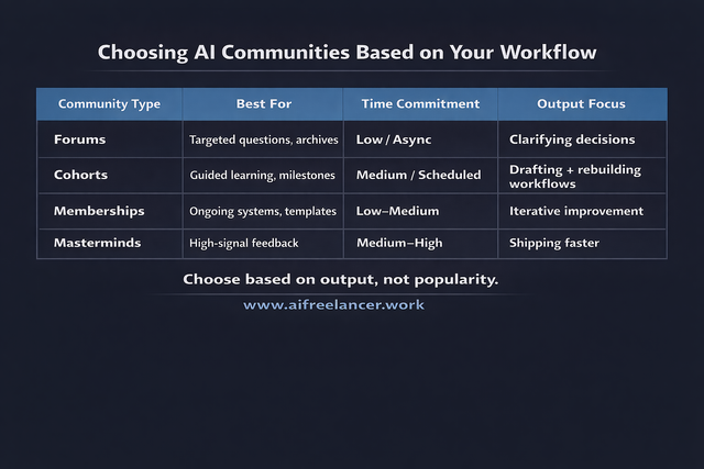 ai communities for learning
