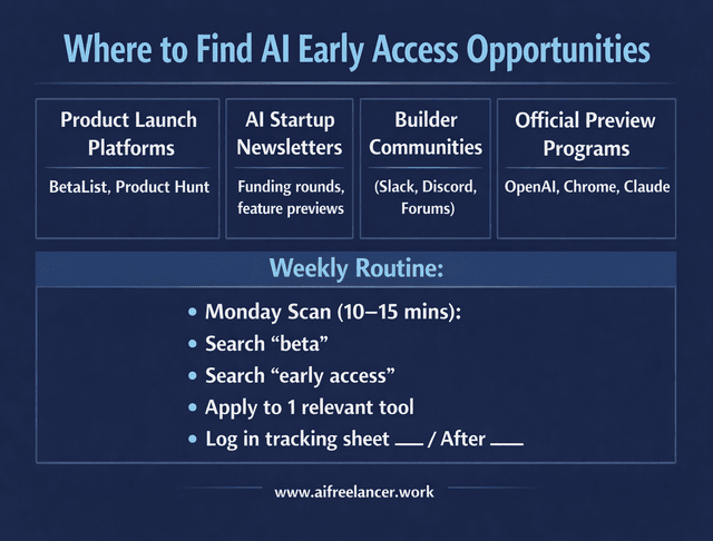 ai early access opportunities