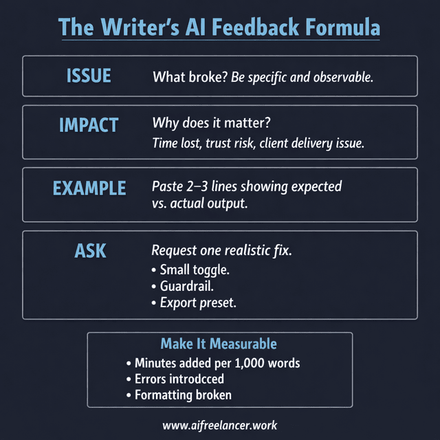 ai feedback formula