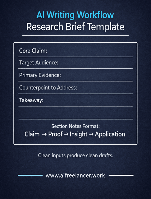 research brief template