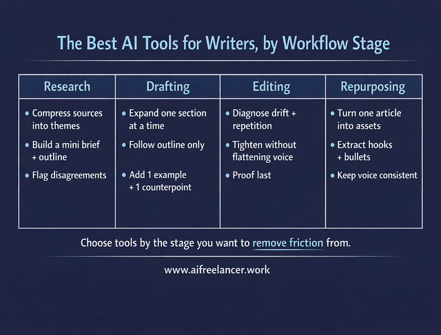 best ai tools for writers
