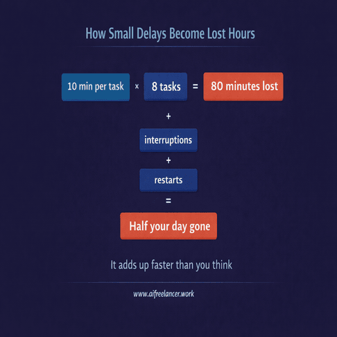 how small delays become lost hours