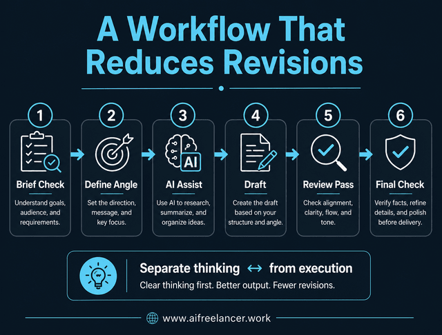 workflow that reduces revisions