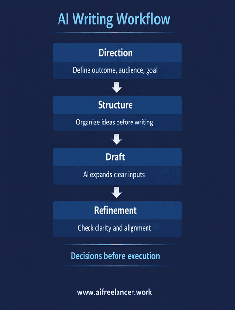 ai writing workflow