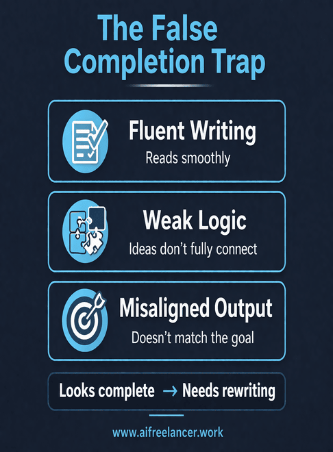 the false completion trap