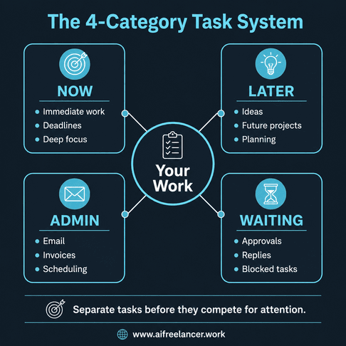 how to organize tasks