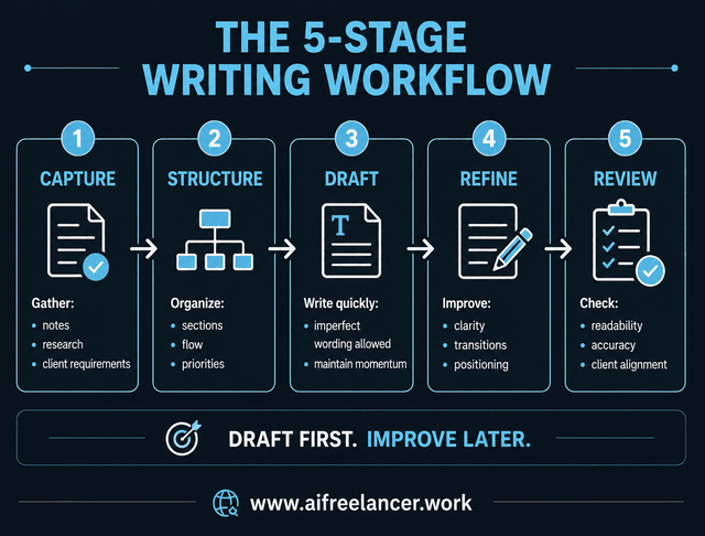 how to write faster without losing quality