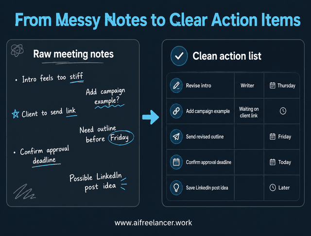 meeting notes template