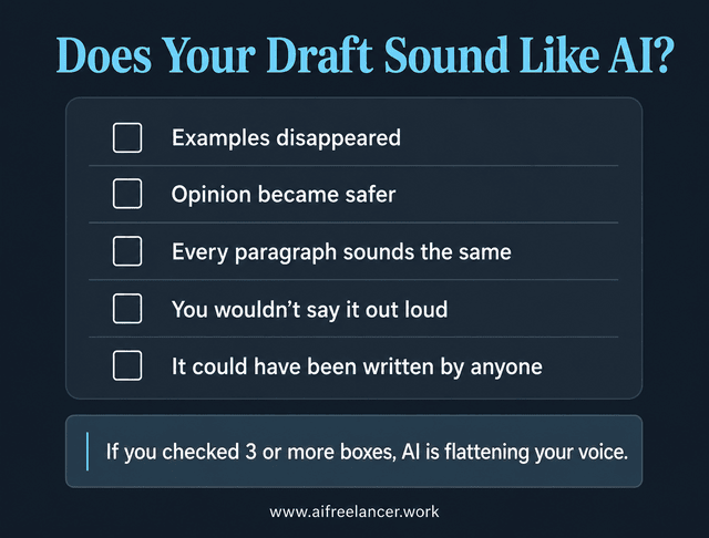 how to use ai without losing your writing voice