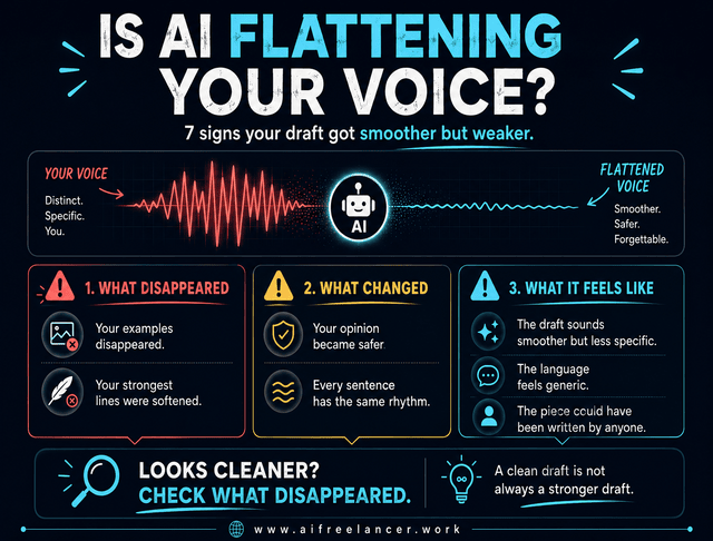 is ai flattening your voice