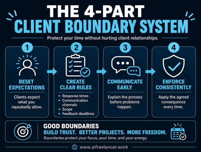 how to set boundaries with clients